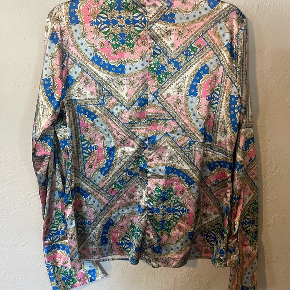 Boston Proper Floral Patterned Women's Top - Picture 7 of 7